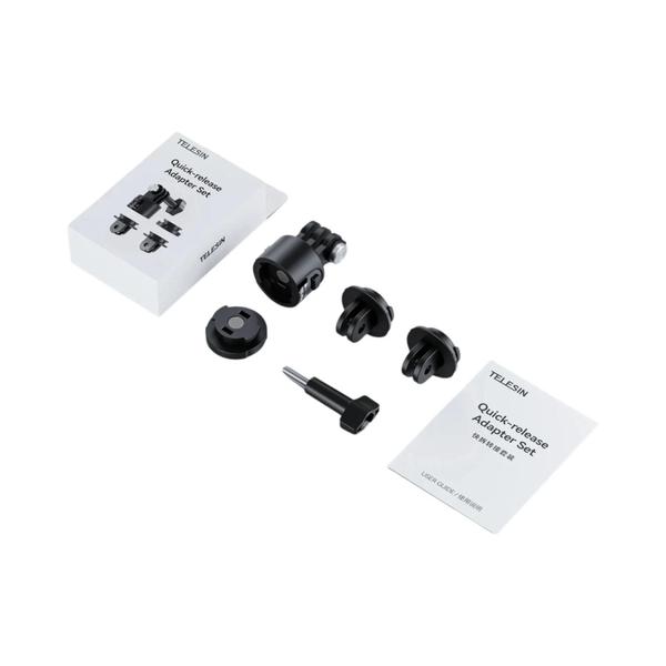 Adaptador Magnético de Liberação Rápida com Parafuso 1/4" para GoPro, Insta360 e DJI Osmo Action Imagem de Adaptador Magnético de Liberação Rápida com Parafuso 1/4" para GoPro, Insta360 e DJI Osmo Action