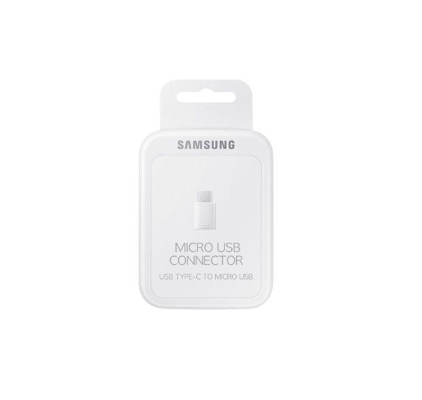 Imagem de Adaptador Micro USB para Tipo C prático e seguro Samsung - Branco