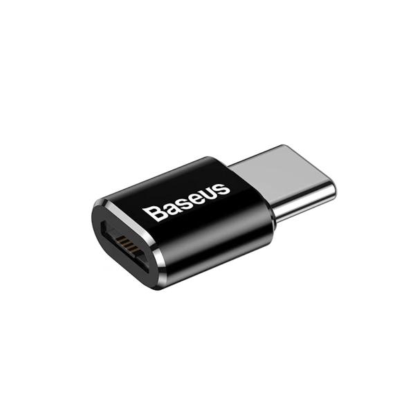 Imagem de Adaptador Micro USB x Tipo C 2.4A Premium Baseus