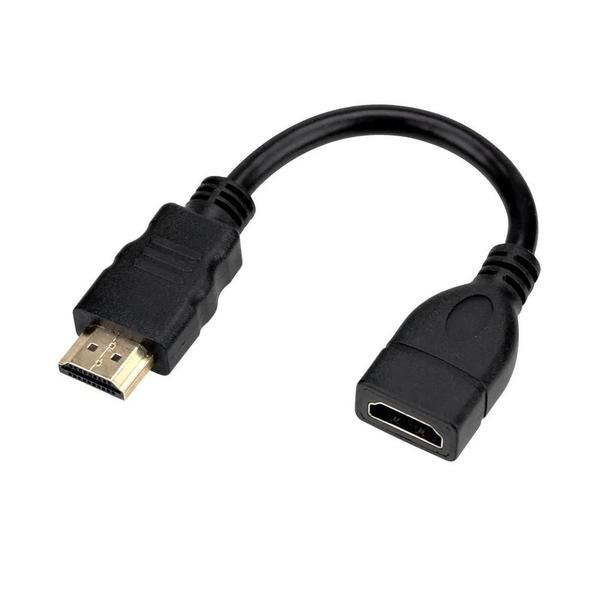 Imagem de Adaptador Mini extensor HDMI Macho x Fêmea 20CM