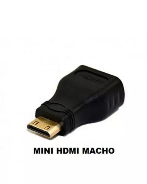 Imagem de Adaptador Mini Hdmi Macho Para Hdmi Fêmea