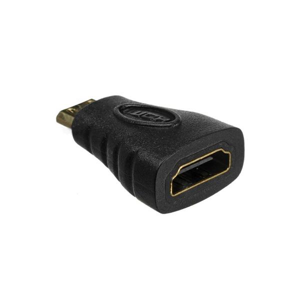 Imagem de Adaptador Mini HDMI Macho X HDMI Fêmea Pix 003-8502 Qualidade de Áudio e Imagem - Pix