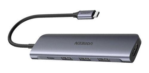 Imagem de Adaptador Multiportas Ugreen Tipo C para Usb 3.0 Hdmi 4k30hz