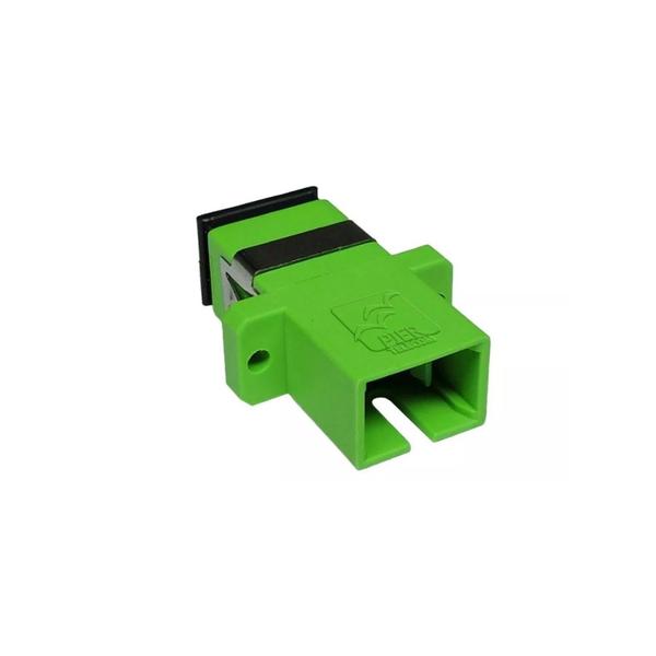 Imagem de Adaptador Optico Simplex SC/APC - Verde PCT com 50 UNI.