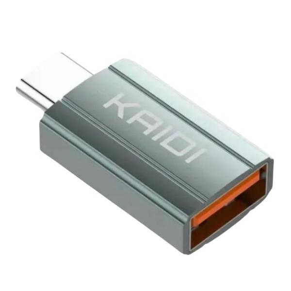 Imagem de Adaptador OTG Tipo C p/ USB  KD-338 Kaidi