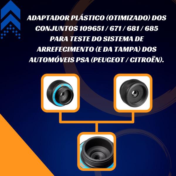 Imagem de Adaptador P/ Sistema de Arrefecimento radiador Citroen Peugeot - Raven