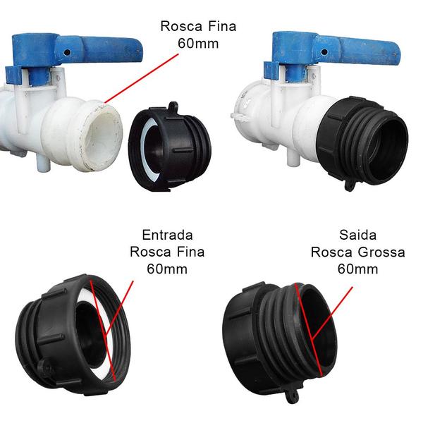 Imagem de Adaptador Para Container Ibc De 1000l