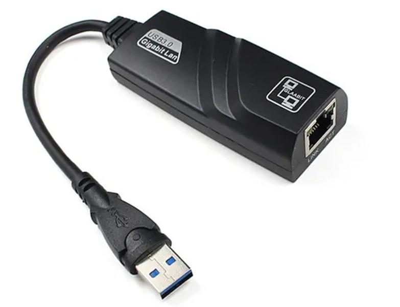 Imagem de Adaptador Para Rede Externa Rj45 Lan usb 3.0 10/100/1000   adlan