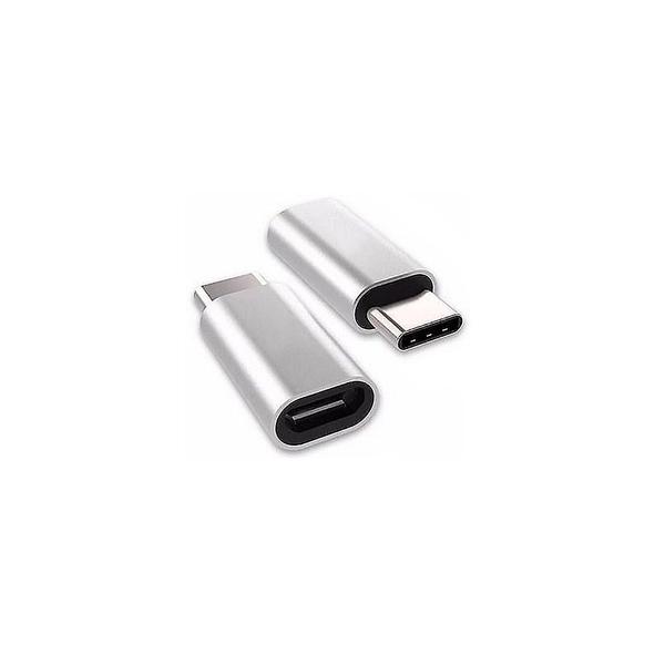 Imagem de Adaptador Para Smartphone Micro Usb Para Type C Prata I Novo