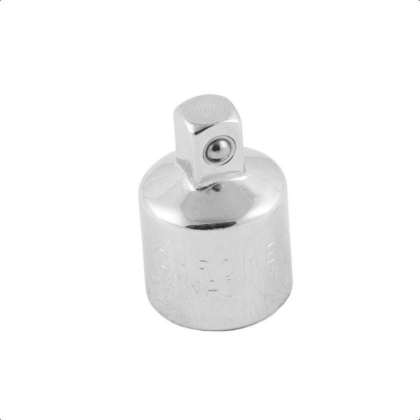 Adaptador Para Soquete Cromo Vanádio 3/4F X 1/2M - EDA Imagem de Adaptador Para Soquete Cromo Vanádio 3/4F X 1/2M