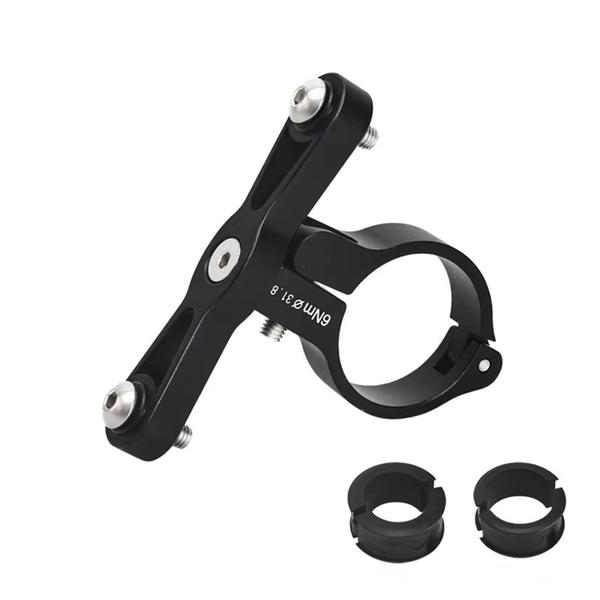 Imagem de Adaptador para Suporte Preto de Garrafa/Caramanhola no Guidão Bike Bicicleta