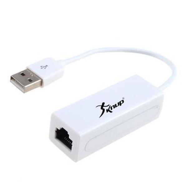 Imagem de Adaptador placa de rede USB RJ45 Knup HB-T80