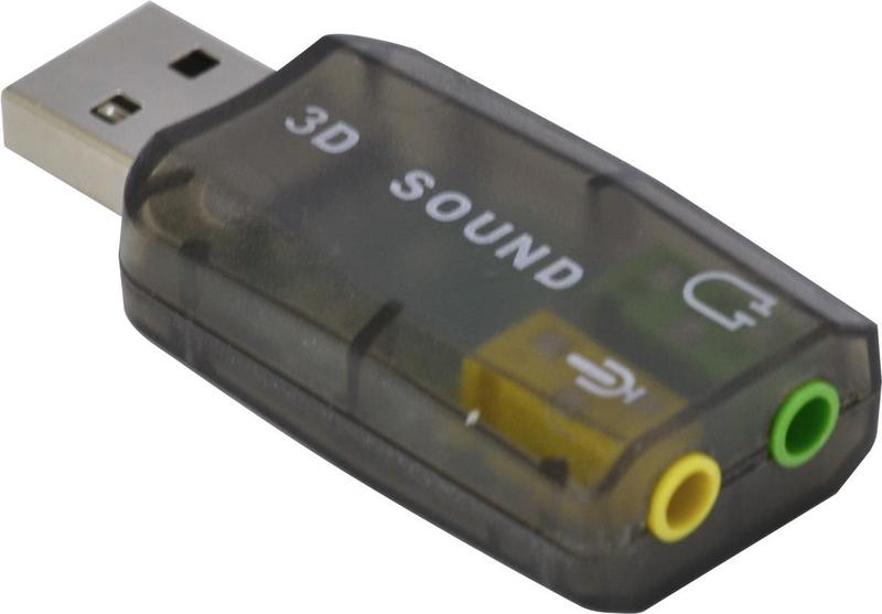 Imagem de Adaptador Placa De Som Usb 5.1 Canais Virtual Ausb51