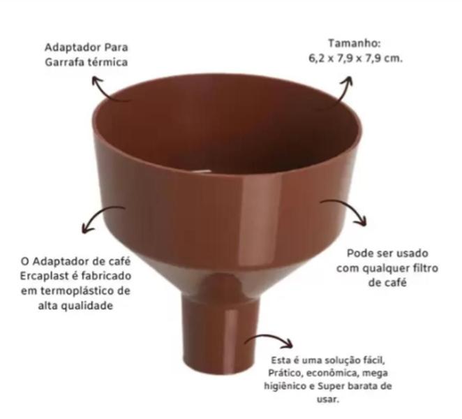 Imagem de Adaptador Plástico para Garrafa Térmica