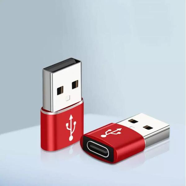 Imagem de Adaptador Plug Tipo C Fêmea Para Usb 3.0 Otg Macho