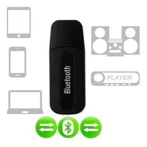 Imagem de Adaptador Receptor Bluetooth Carro Usb P2 Som Automotivo