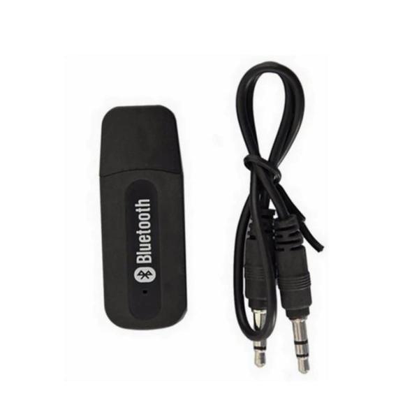 Imagem de Adaptador Receptor Bluetooth Carro Usb P2 Som Automotivo