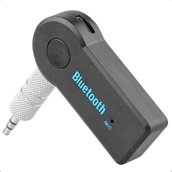 Imagem de Adaptador Receptor Bluetooth P2 Som de Carro Conector 3.5mm