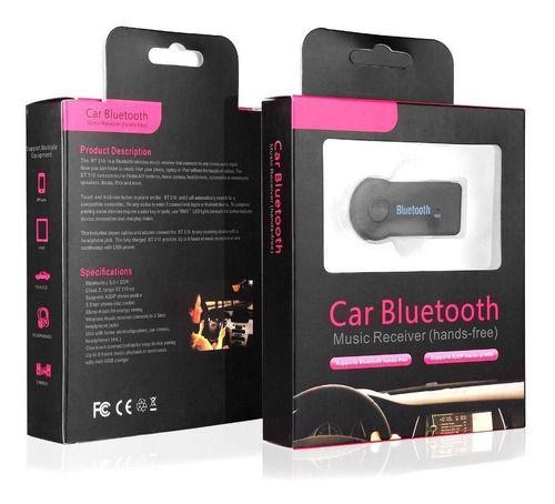 Imagem de Adaptador Receptor Bluetooth Usb Musica P2 Chamada Som Carro