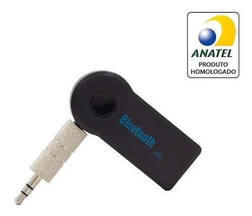 Imagem de Adaptador Receptor Bluetooth Usb Musica P2 Chamada Som Carro