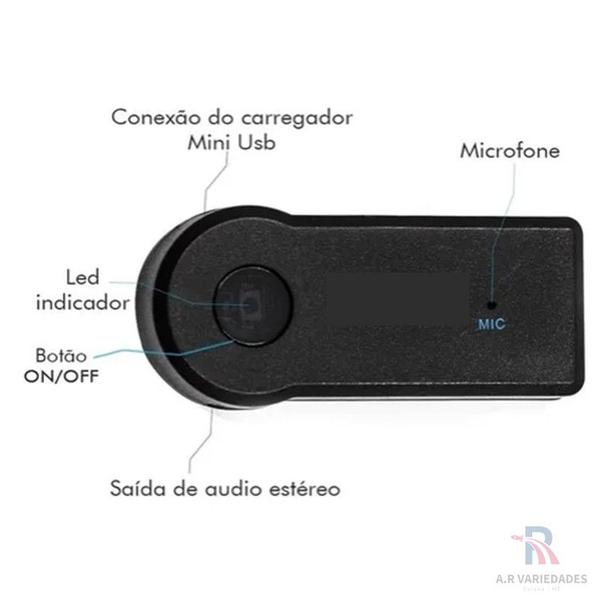 Imagem de Adaptador Receptor De Sinal Bluetooth P2 Blutofe