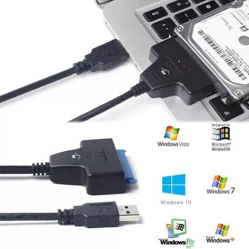 Imagem de Adaptador Sata 3 Ssd Hd Externo Notebook Usb 3.0 Cabo Veloz