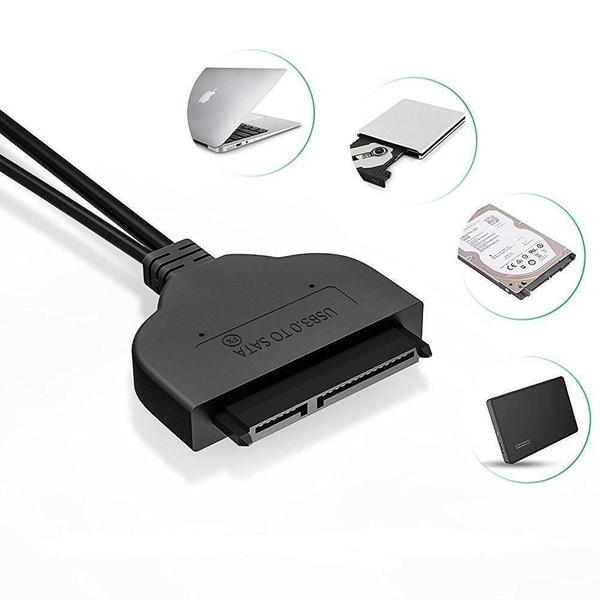 Imagem de Adaptador Sata Para Usb 3.0 Hd 2,5 Note Backup 22 Pinos