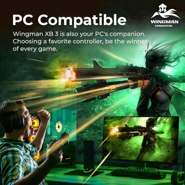 Imagem de Adaptador sem fio Brook Wingman XB 3 Converter Xbox Series X/S, Xbox One, PC