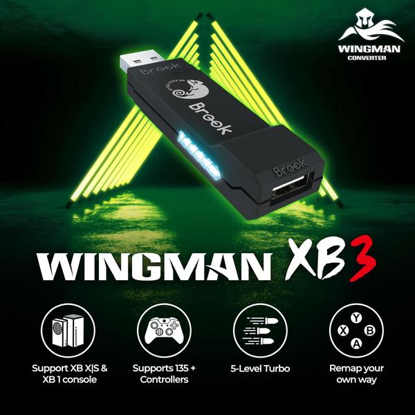 Imagem de Adaptador sem fio Brook Wingman XB 3 Converter Xbox Series X/S, Xbox One, PC