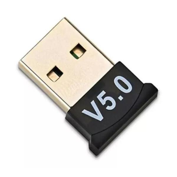 Imagem de Adaptador Sem Fio USB Bluetooth 5.0 Receptor De Transmissor  Para PC