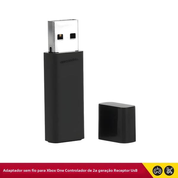 Imagem de Adaptador Sem Fio Xbox One - Receptor USB 2ª Geração para Windows 10 e Laptops