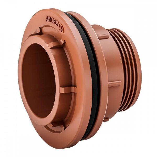 Imagem de Adaptador Soldavel Com Flange Krona 50Mm X 1.1/2'' ./ Kit Com 6 Peças