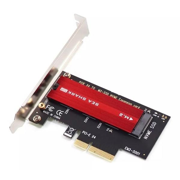 Imagem de Adaptador SSD Nvme M.2 para Pci-E 3.0 x4 4gbps Knup KP-AD135