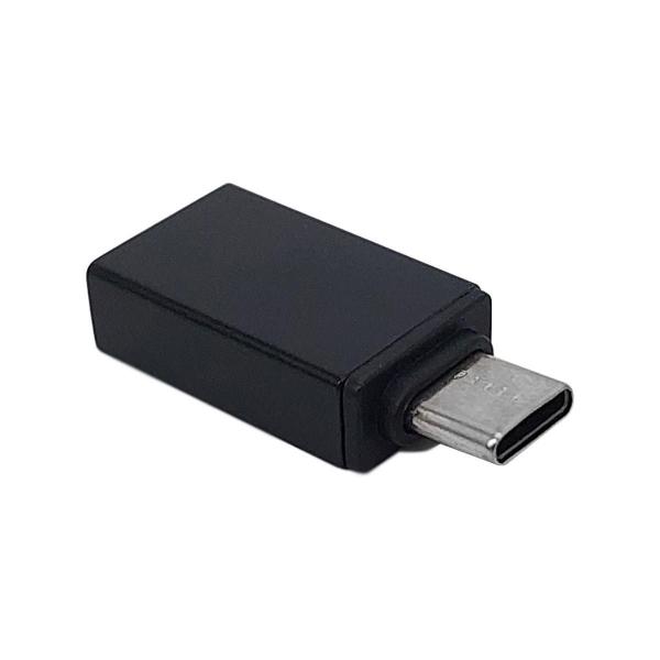 Imagem de Adaptador Tipo-C Macho X Usb Fêmea Gv Brasil, Preto Adt.1092