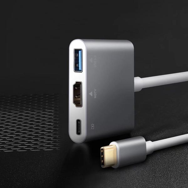 Adaptador Tipo C para Hdmi - keedi Imagem de Adaptador Tipo C para Hdmi