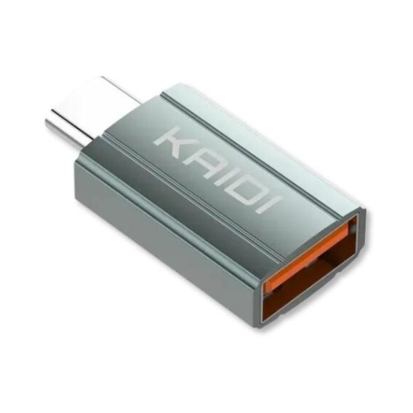 Imagem de Adaptador tipo-c para usb kaidi kd-338