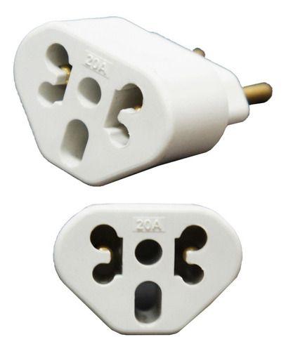 Imagem de Adaptador Tomada Plug Bob Love 10a 20a Até 250v Secador Top