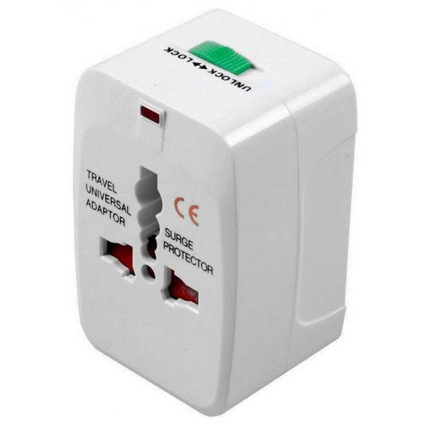 Imagem de Adaptador Tomada Universal Padrão Viagem Bivolt