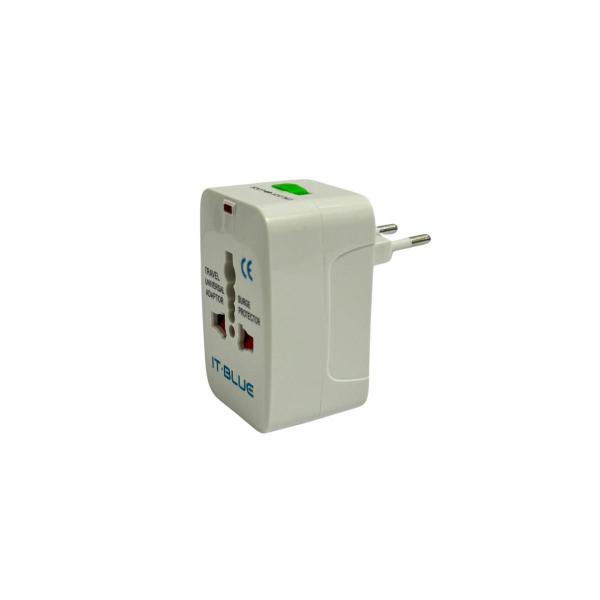 Imagem de Adaptador Tomada Universal Plug 110V/220V Para Viagem Internacional Qualidade Premium