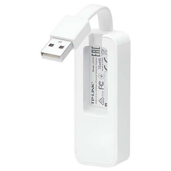 Imagem de Adaptador, Tp-link, UE200, RJ45, Ethernet, USB