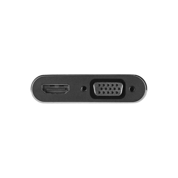 Adaptador Type C 4-em-1 Para Hdmi Vga Pd E Usb 3.0 Vinik - At41vn Imagem de Adaptador Type C 4-em-1 Para Hdmi Vga Pd E Usb 3.0 Vinik - At41vn