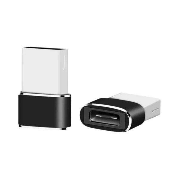 Imagem de Adaptador USB 2.0 Macho para USB-C Fêmea - Carregador para iPhone 15/14/13 Pro Max