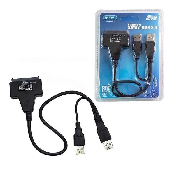 Imagem de Adaptador USB 2.0 para Sata 2.5