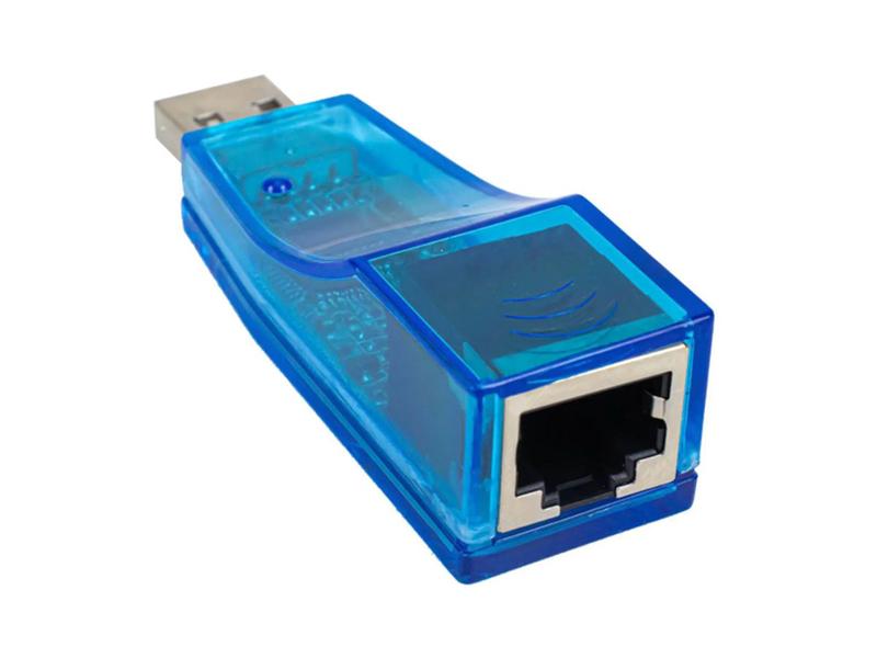 Imagem de Adaptador usb 2.0 x rede ethernet rj45 10/100