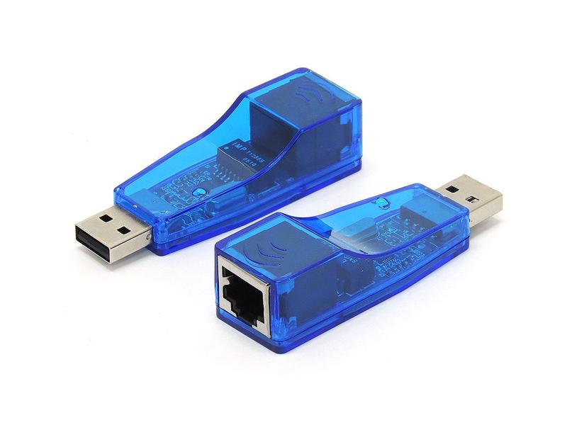 Imagem de Adaptador usb 2.0 x rede ethernet rj45 10/100