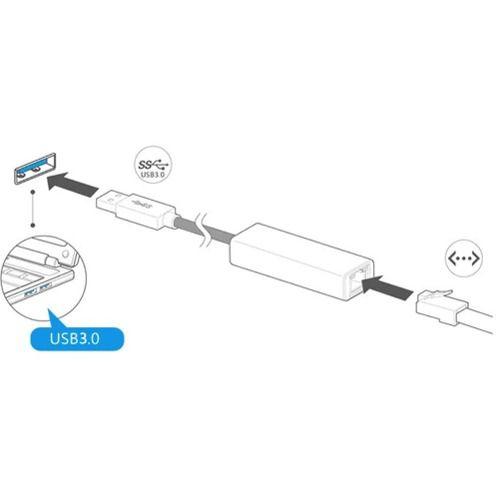 Imagem de Adaptador USB 3.0 Ethernet Gigabit