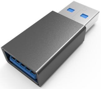 Imagem de Adaptador USB 3.0 Fêmea para USB Macho