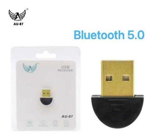 Imagem de Adaptador Usb Bluetooth 5.0 Dongle Mini Receptor Pc Notebook