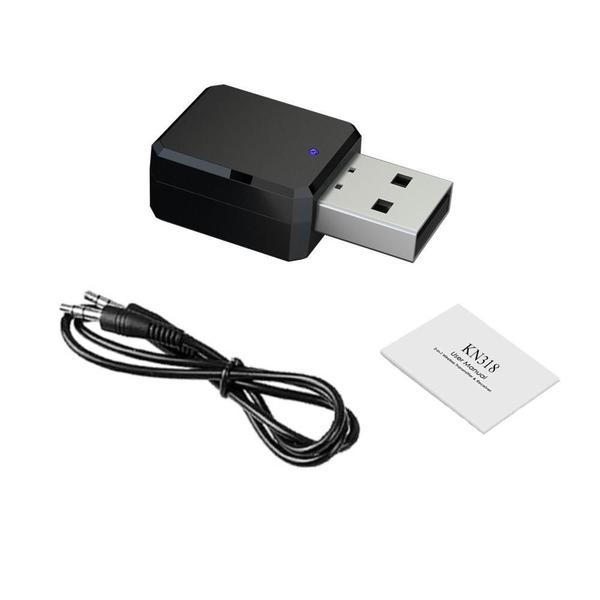 Imagem de Adaptador Usb Bluetooth 5.1 Receptor Musica P2 Automotivo