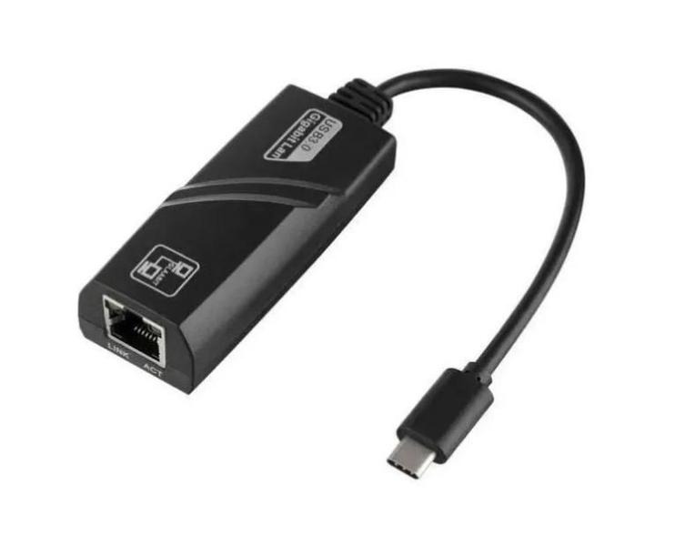 Imagem de Adaptador Usb-C 3.1 Para Rj45 Ethernet Gigabit 10/100/1000